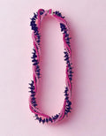 Purple Pink Graduation Lei | Handmade Ribbon Lei | Custom Forever Lei | Graduation Gift Hawaii | High School College Lei | Hawaiian Mommy