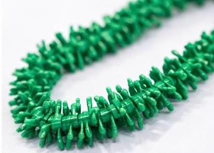 Green Forever Lei | Hawaiian Graduation Keepsake | Island Style Celebration Necklace