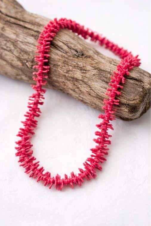 Handmade Pink Forever Lei Necklace | Hawaiian Inspired Graduation Keepsake