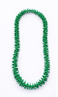 Green Forever Lei | Hawaiian Graduation Keepsake | Island Style Celebration Necklace