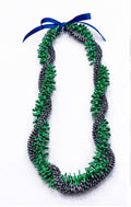 Green Grey Forever Lei | Hawaiian Graduation Keepsake Celebration Island Style